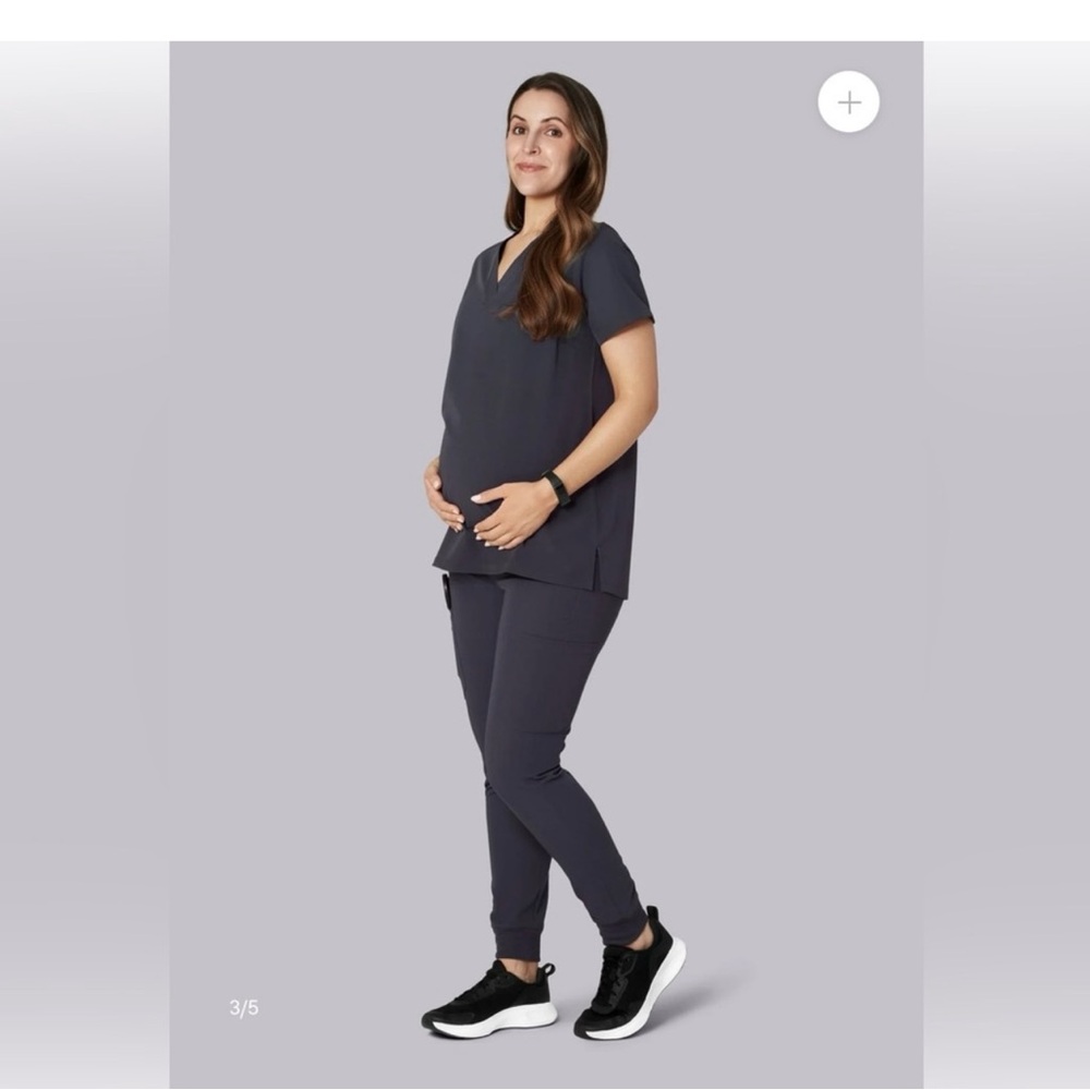 Large Mandala Maternity Scrubs